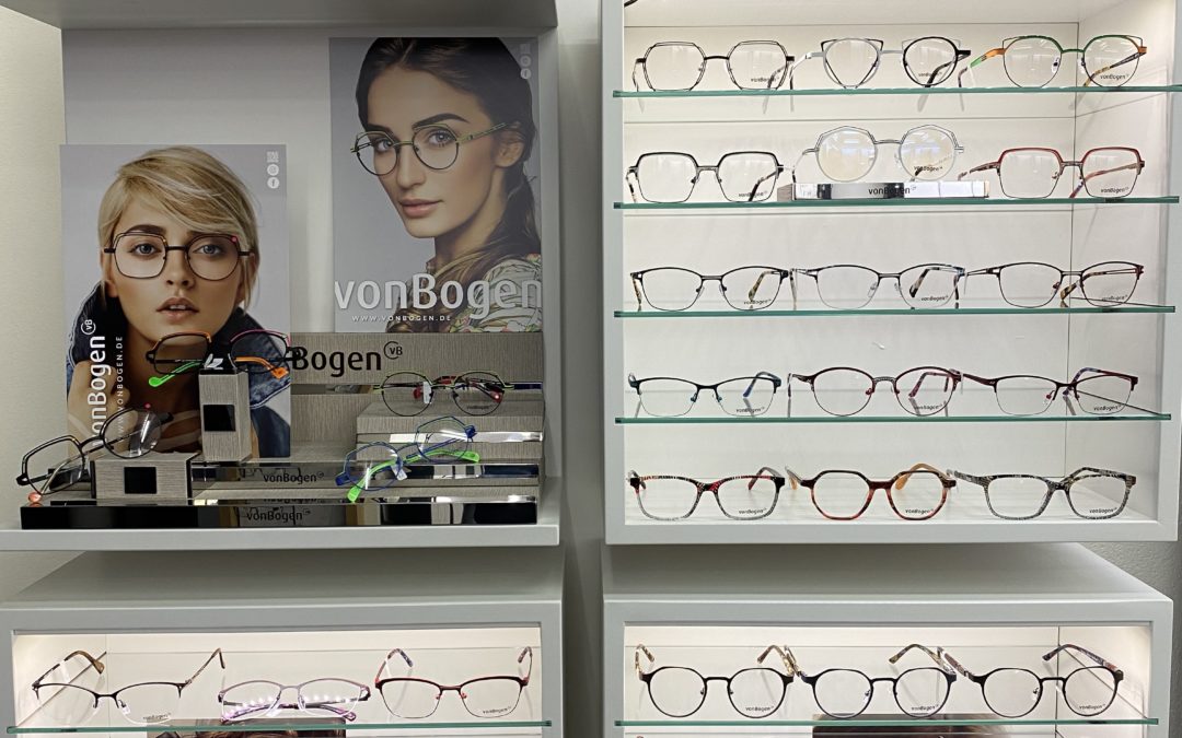 En exclusivité en Valais, VonBogen, une marque de lunettes originales.